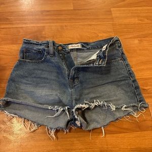 Madewell denim shorts